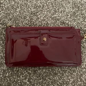 Maroon wristlet